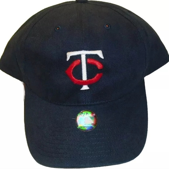 Minnesota Twins Tc logo Adjustable Strapback hat New Mlb baseball - Picture 1 of 4